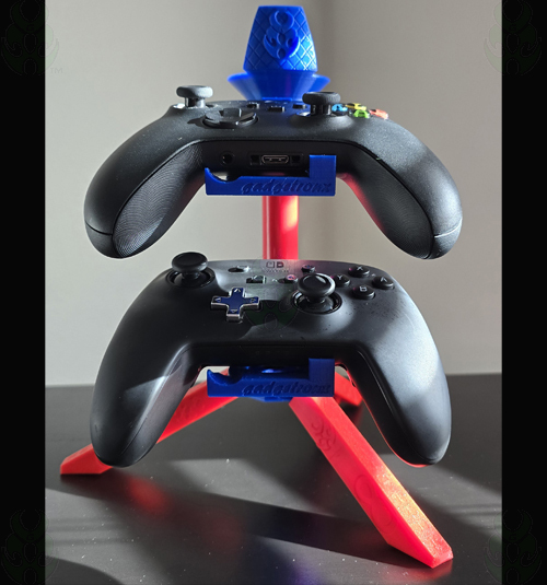 desk top multi tier gaming controller stand